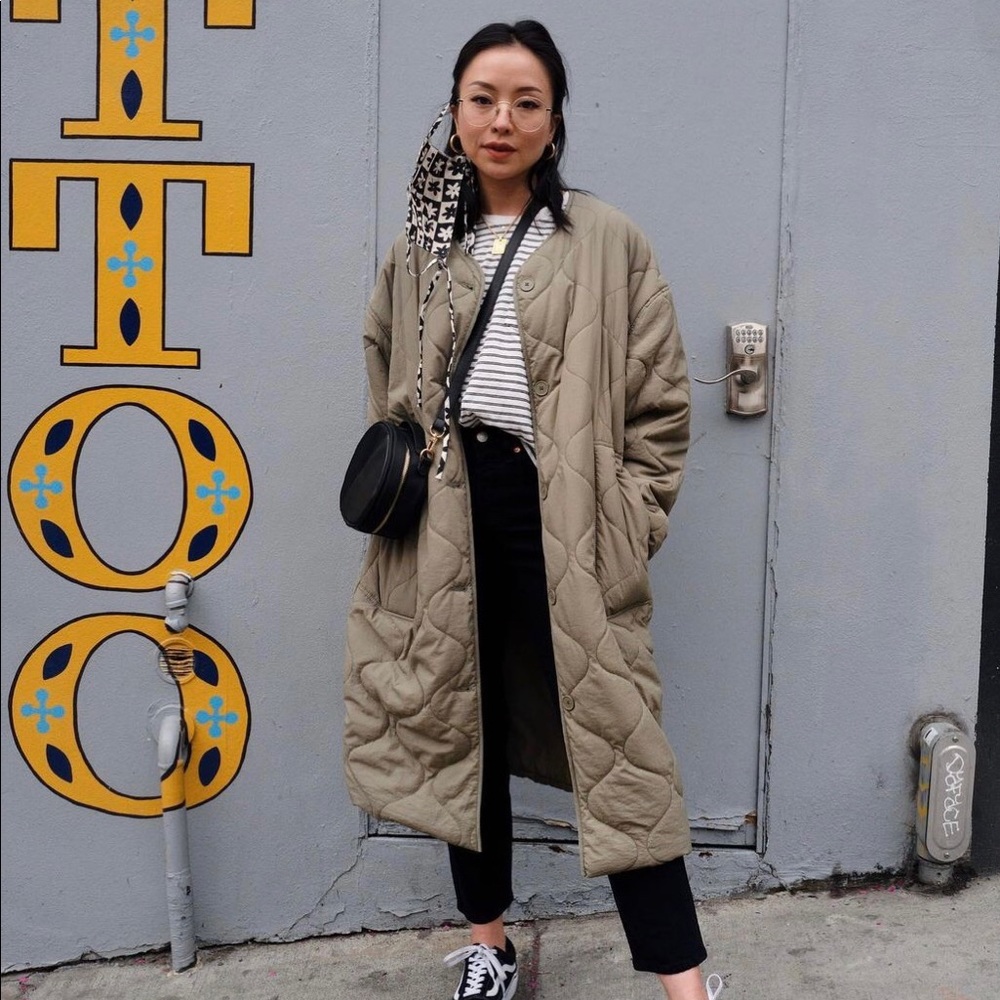 Oak and Fort Quilted Jacket